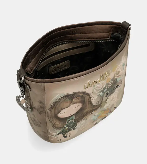 Bandolera cuadrada grande Anekke Real