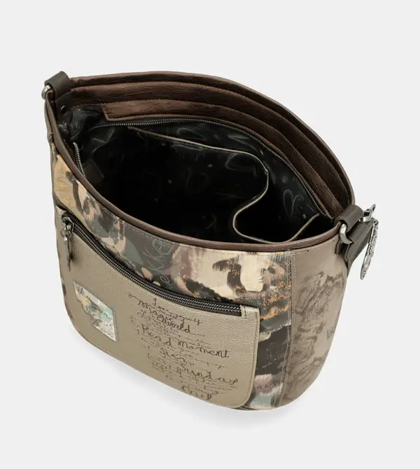 Bandolera cuadrada grande Anekke Real