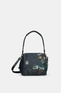 41772-285 Bolso de hombro azul marino con bandolera Anekke Evolution