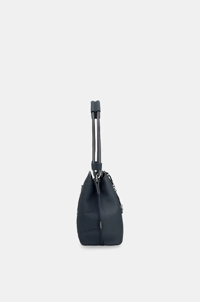 Bolso de hombro azul marino con bandolera Anekke Evolution