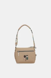 41772-386_4 Bolso de hombro beige con bandolera Anekke Evolution
