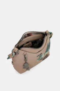 41772-386_7 Bolso de hombro beige con bandolera Anekke Evolution