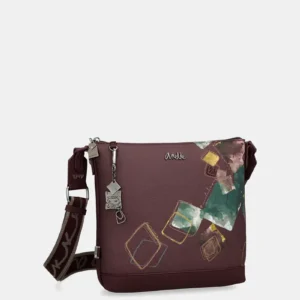 Bandolera cuadrada mediana Anekke Evolution