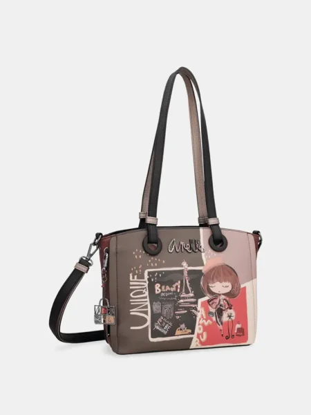 Bolso de hombro forma cuadrada Anekke Mademoiselle