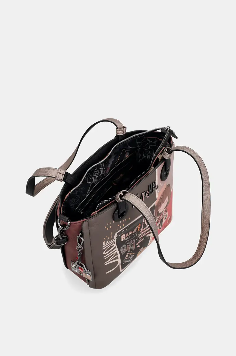 41802-372_7 Bolso de hombro forma cuadrada Anekke Mademoiselle