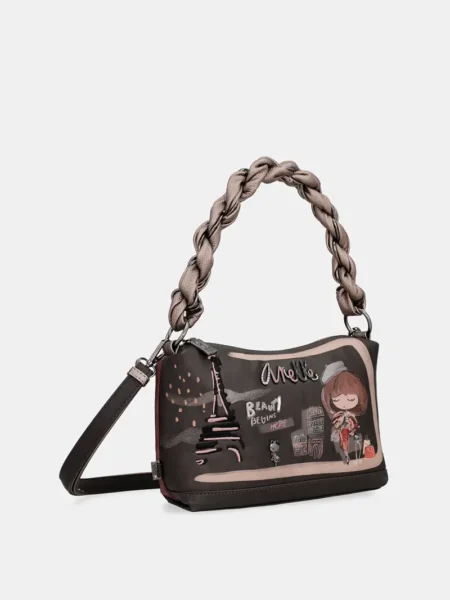 Bolso de Hombro Anekke Mademoiselle, Asa Corta Regulable