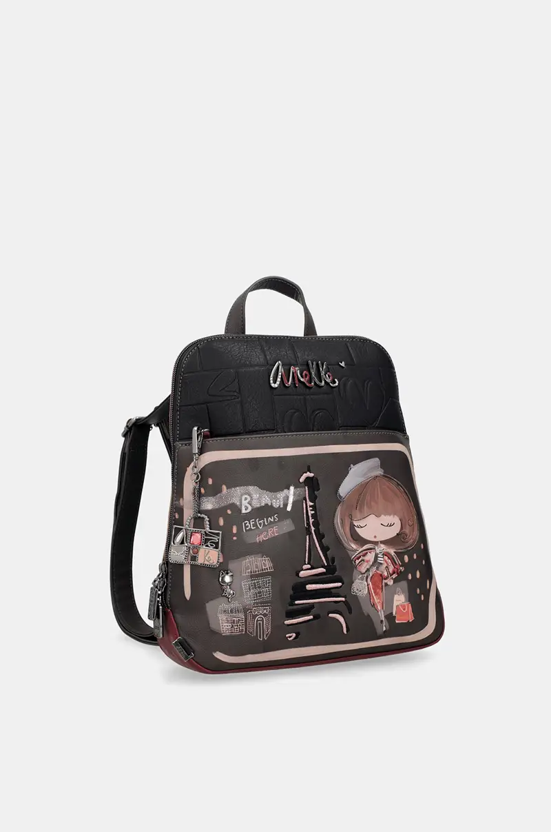 Mochila de paseo mediana Anekke Mademoiselle