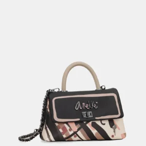 Bolso de mano rectangular con solapa Anekke Parisian