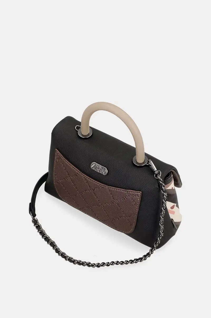 Bolso de mano rectangular con solapa Anekke Parisian