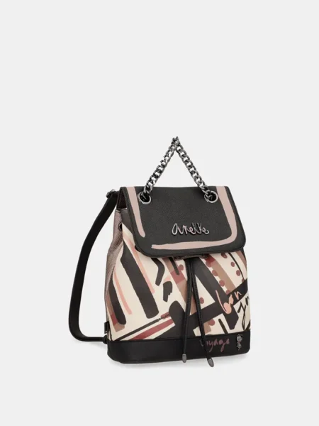 Mochila solapa asas extraíbles Anekke Parisian