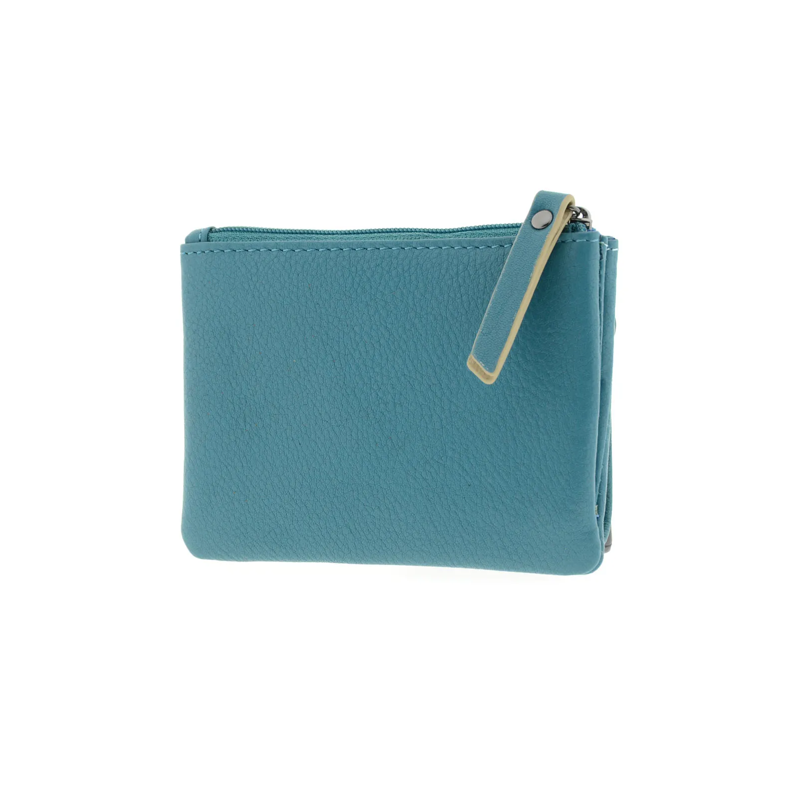Cartera de mujer pequeña en piel extra suave