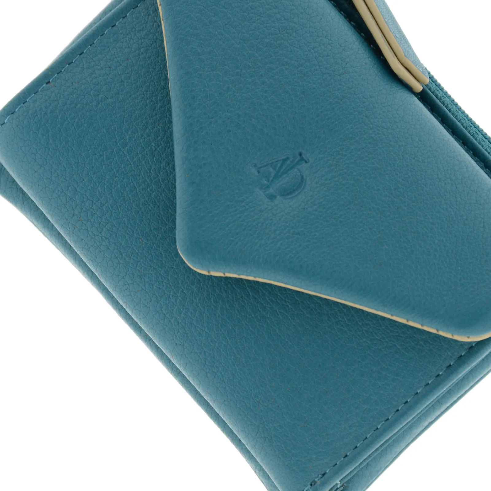 Cartera de mujer pequeña en piel extra suave