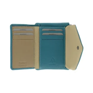 Cartera de mujer pequeña en piel extra suave