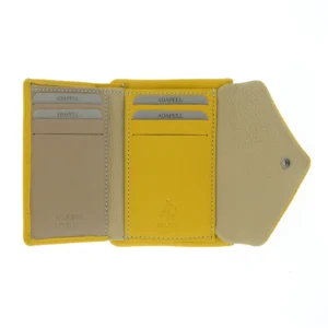 Cartera de mujer pequeña en piel extra suave