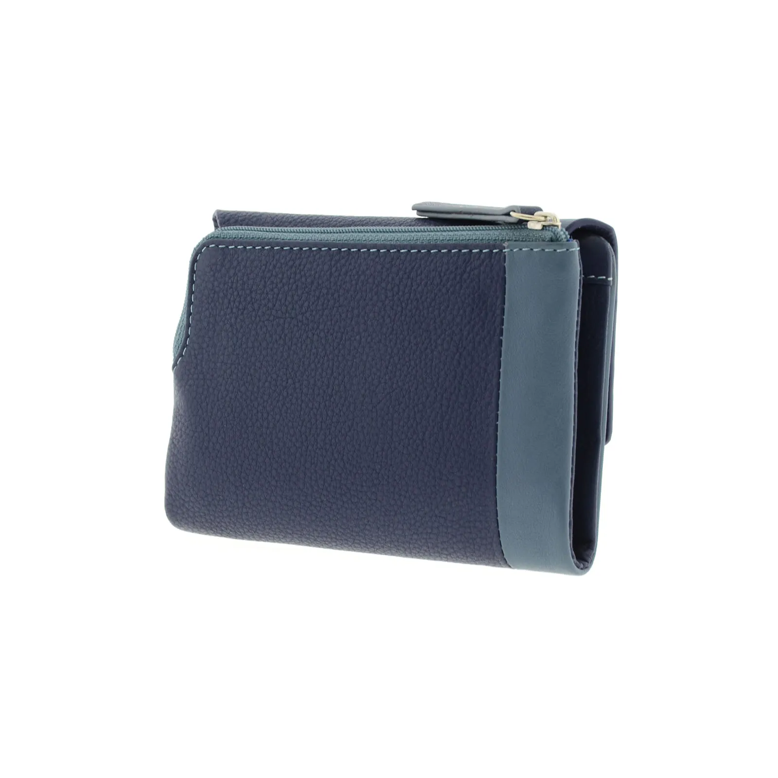 Cartera mediano multicolor de piel para mujer - Imagen 8