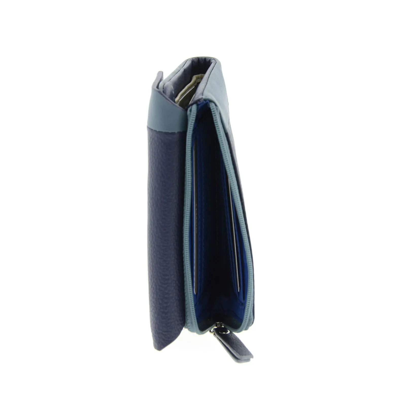 Cartera mediano multicolor de piel para mujer - Imagen 10