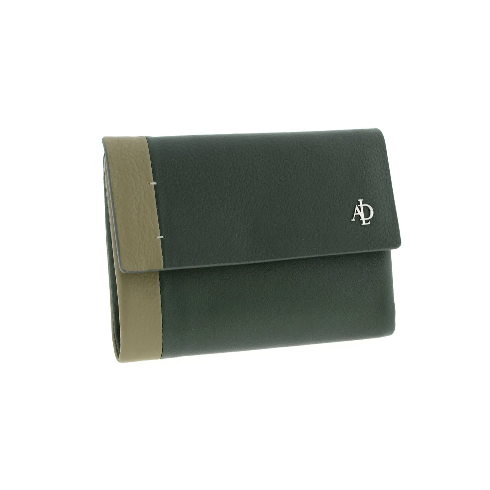 Cartera mediano multicolor de piel para mujer - Imagen 1