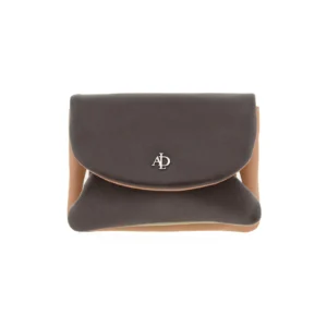 Monedero tarjetero en piel multicolor con solapa - Thumbnail Image 6