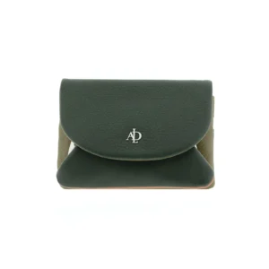 Monedero tarjetero en piel multicolor con solapa - Thumbnail Image 18