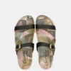 Sandalias verdes multicolor Anekke Madrid