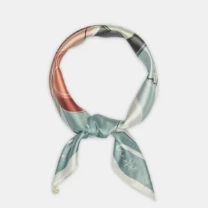 Pañuelo cuadrado azul Auralis