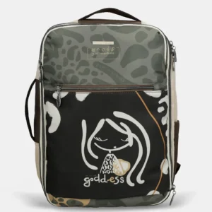 Mochila de viaje estampada Gaia