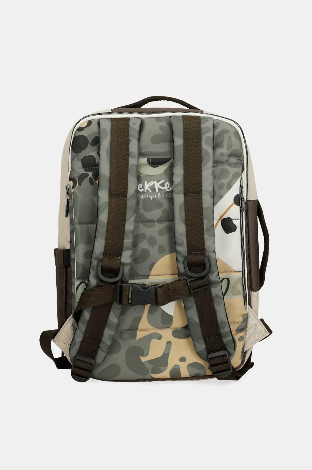 Mochila de viaje estampada Gaia