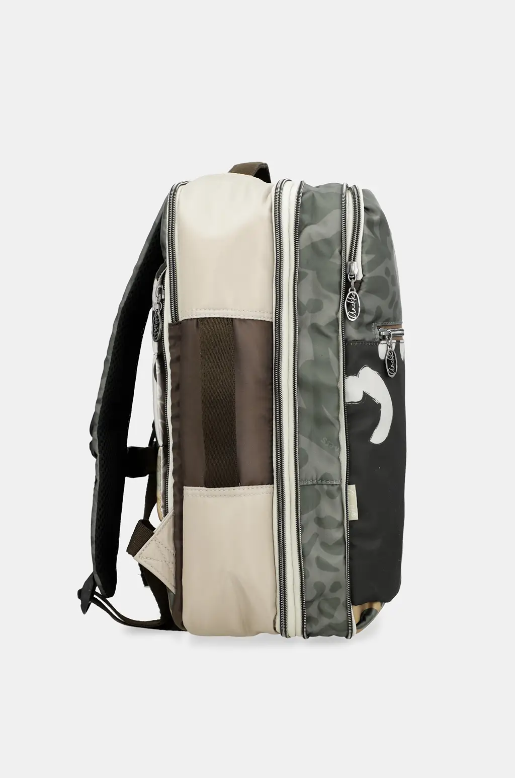 Mochila de viaje estampada Gaia