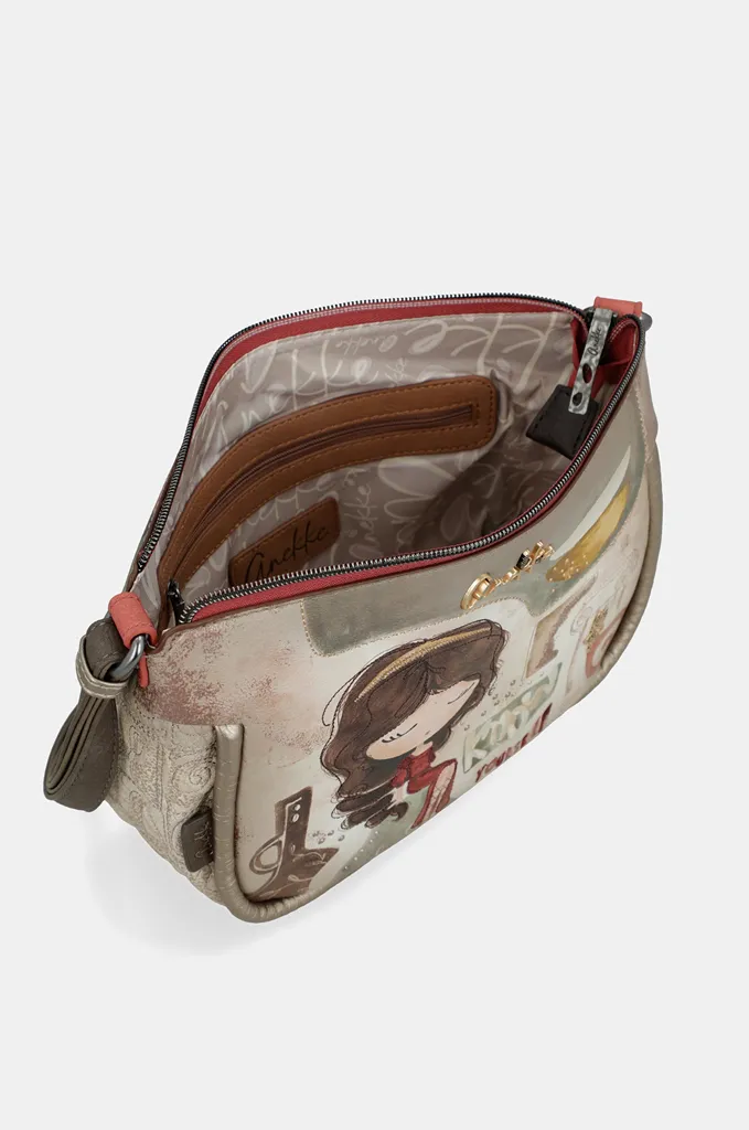 Bandolera ovalada pequeña Anekke Muse