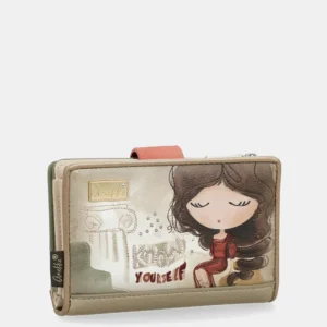 Billetero duro mediano RFID Muse