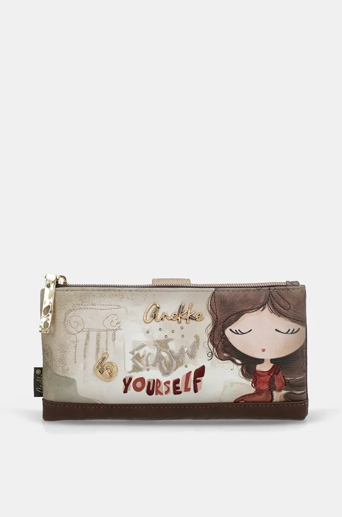 Billetero blando grande RFID Muse