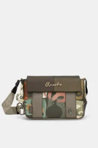 Bandolera estampada con solapa Anekke Amphora