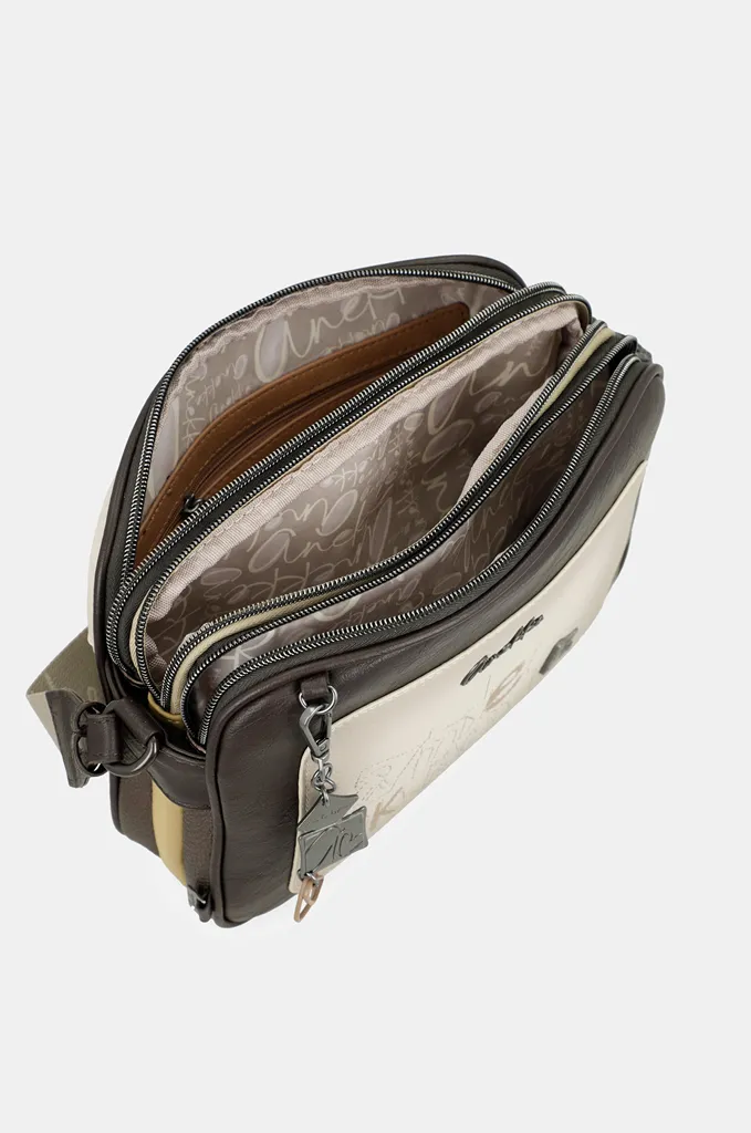 Bandolera 3 cremallera Anekke Bloom