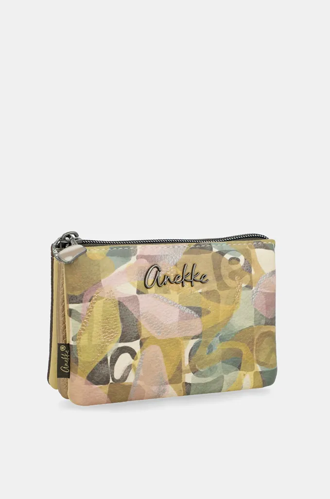 Monedero triple compartimento Anekke Bloom
