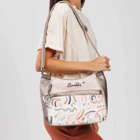 Bandolera estampada Anekke Olympia