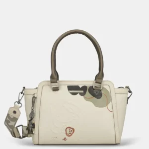 Bolso de asas cortas y bandolera Gaia