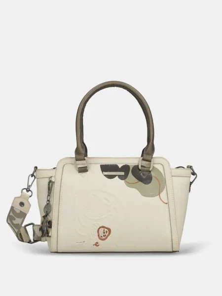 Bolso de asas cortas y bandolera Gaia
