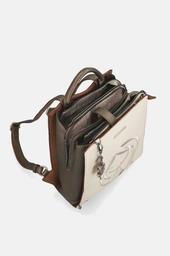 42875-273_6 Mochila cuadrada triple Anekke Gaia