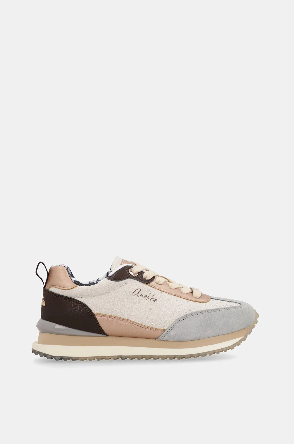 Zapatillas Anekke New York azul y beige