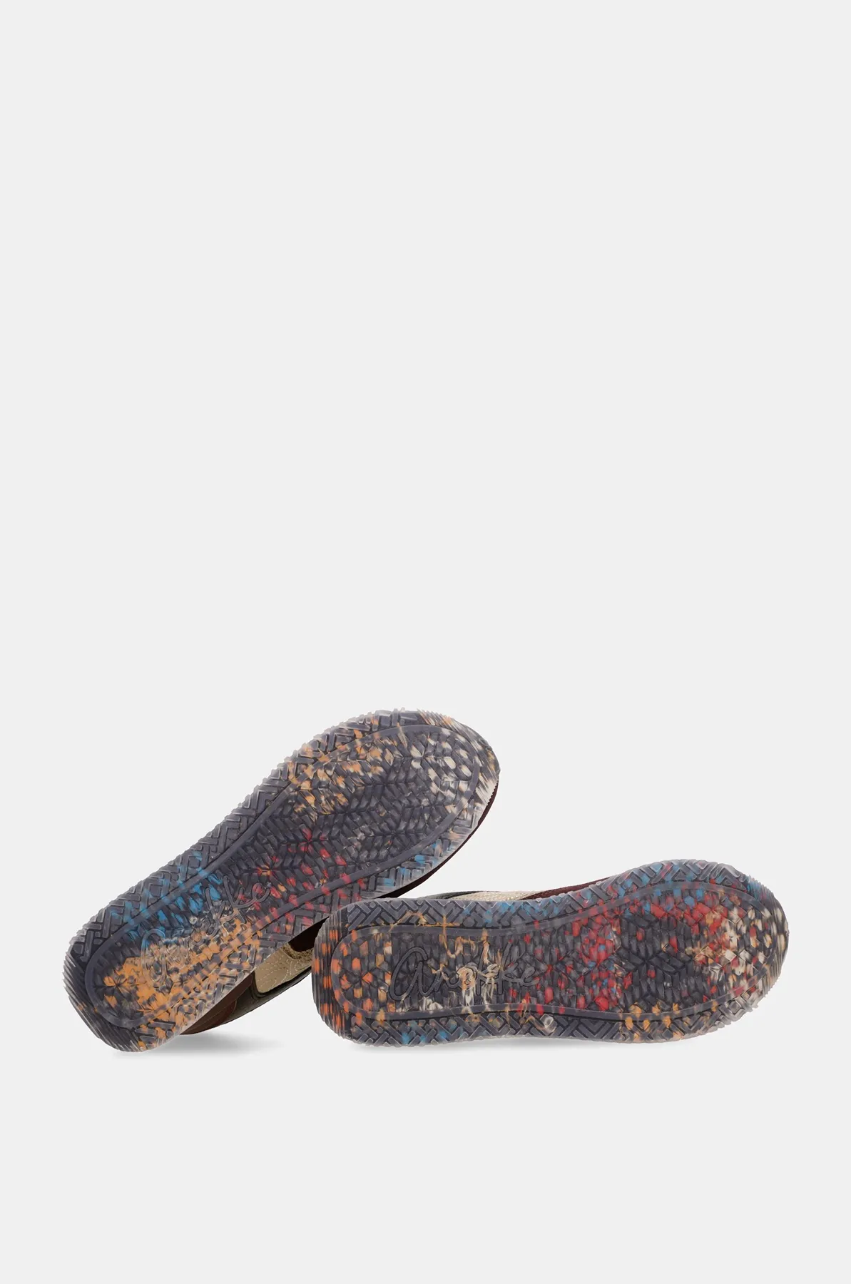 Zapatillas con cuña Anekke London burdeos