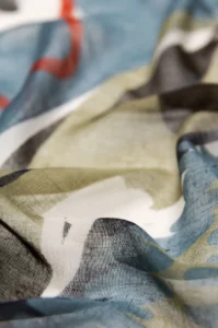 Pañuelo estampado multicolor Anekke