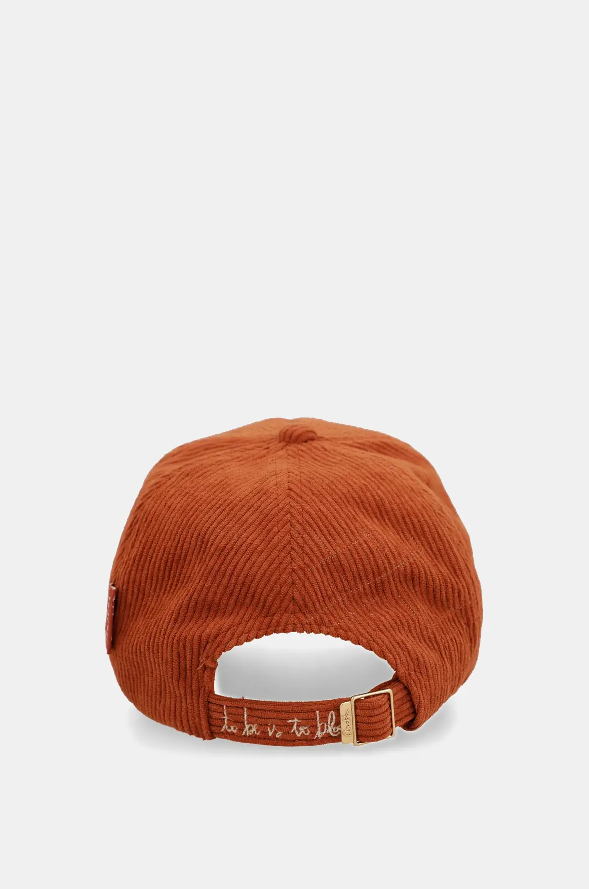 Gorra de pana naranja Anekke