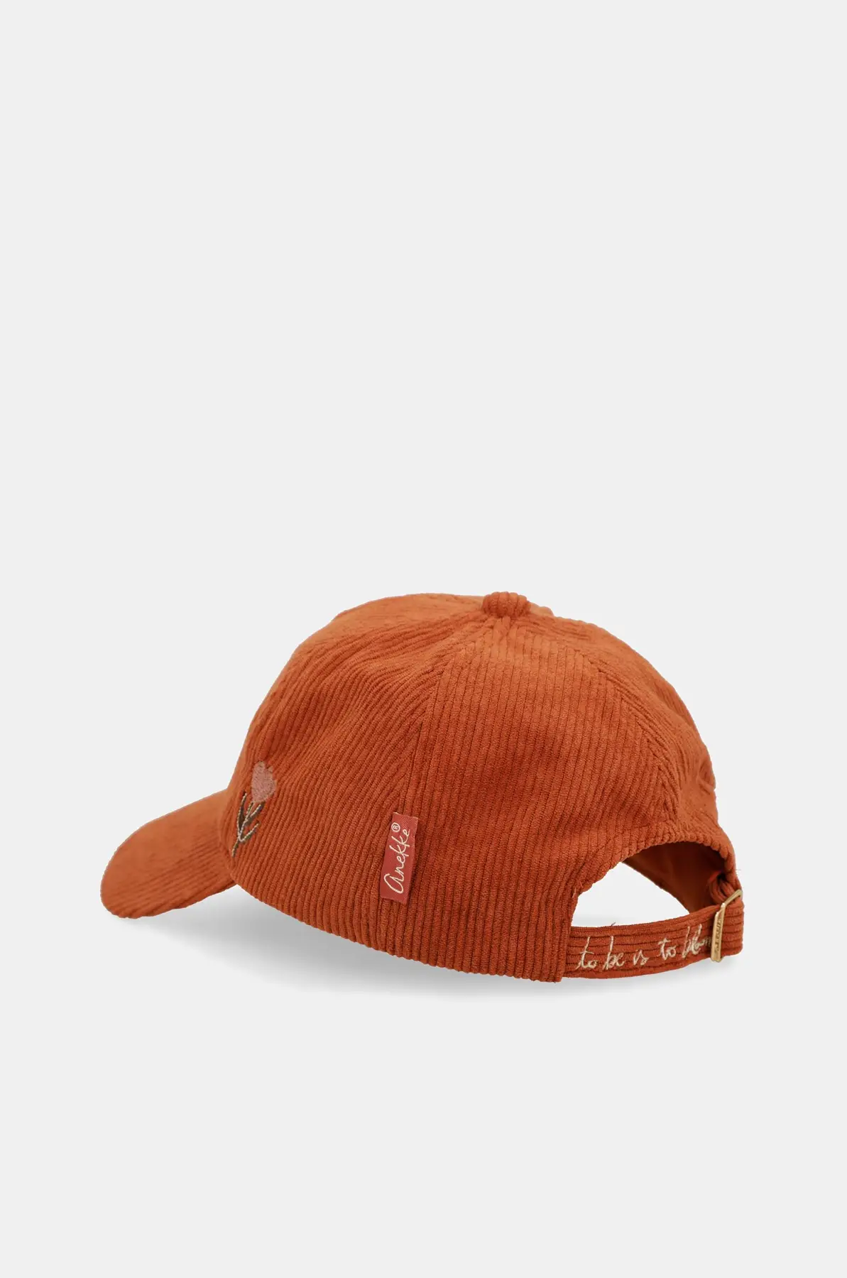 Gorra de pana naranja Anekke