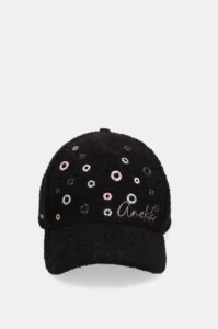 43471-031_3 Gorra negra Anekke con detalles metálicos