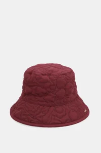 43471-121 Sombrero bucket burdeos acolchado reversible Anekke