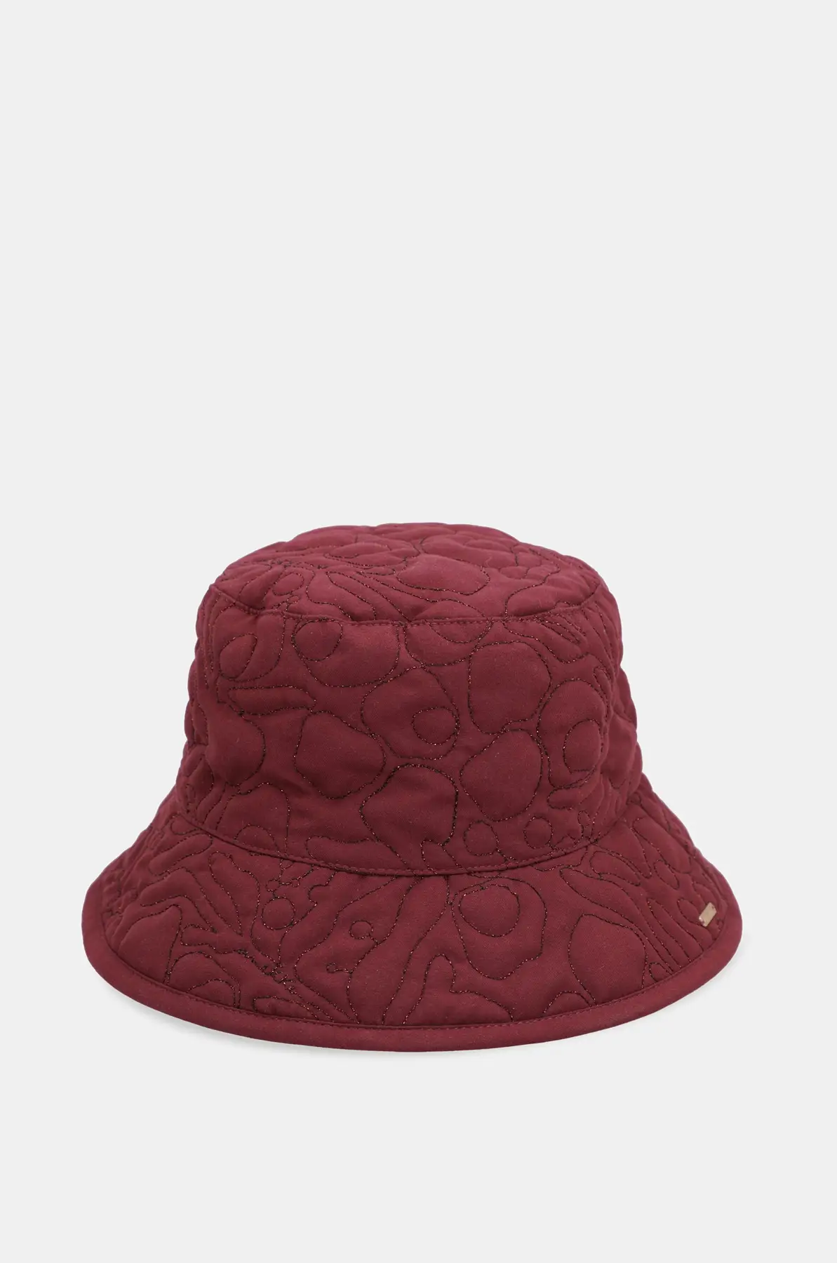 43471-121 Sombrero bucket burdeos acolchado reversible Anekke