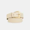 Cinturón beige de piel Anekke - Thumbnail Image 2