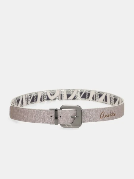 Cinturón reversible de piel Anekke lila