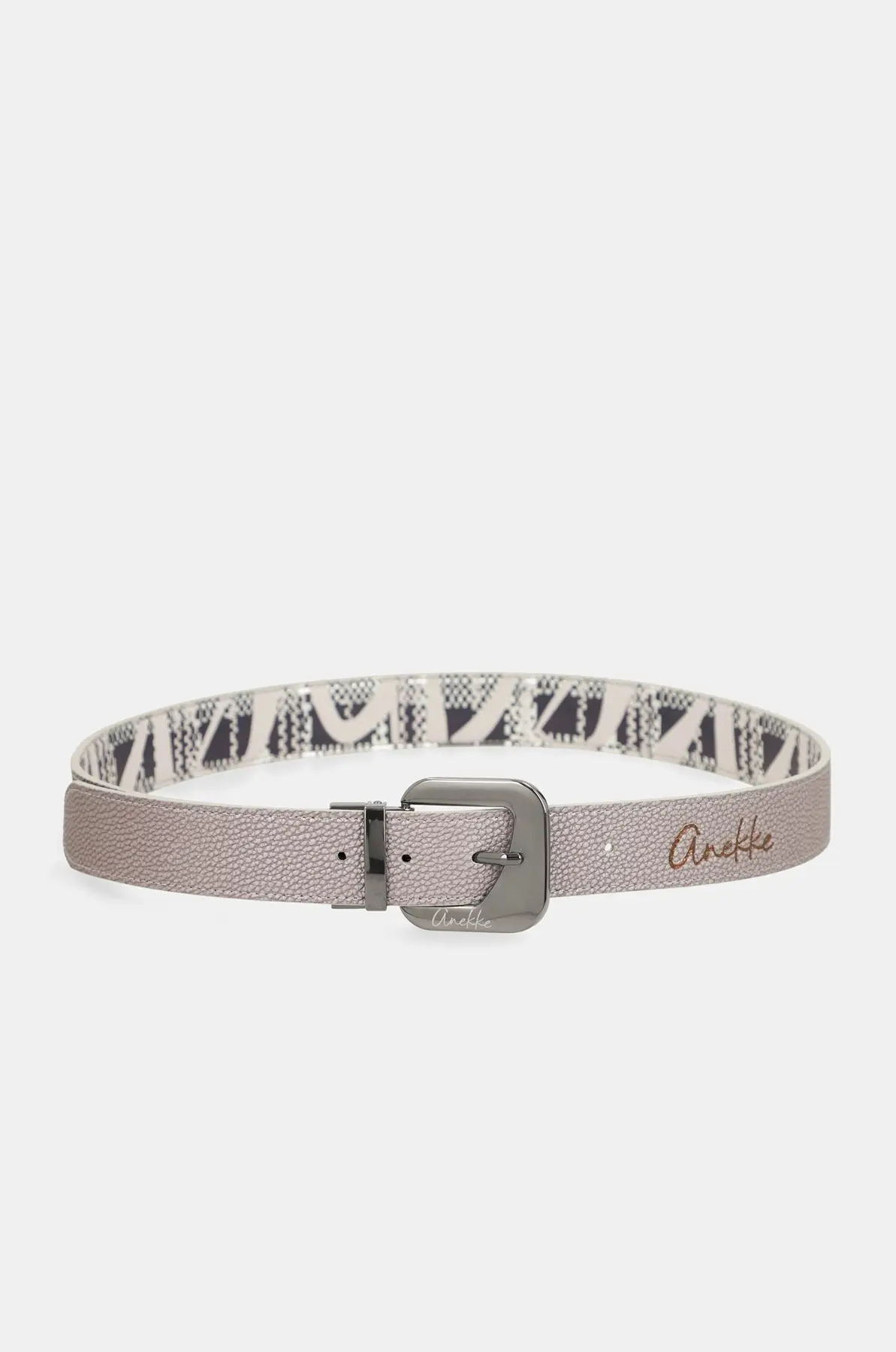 Cinturón reversible de piel Anekke lila