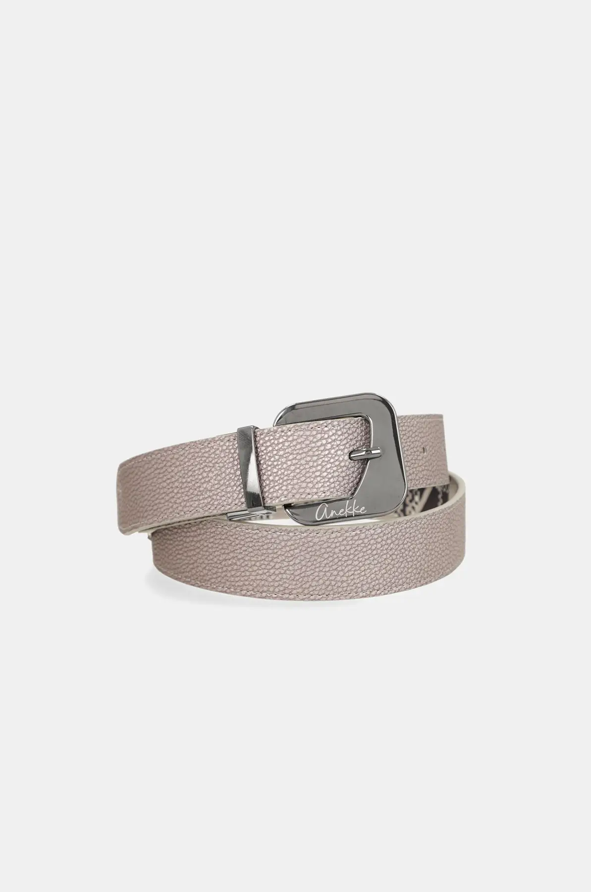 Cinturón reversible de piel Anekke lila